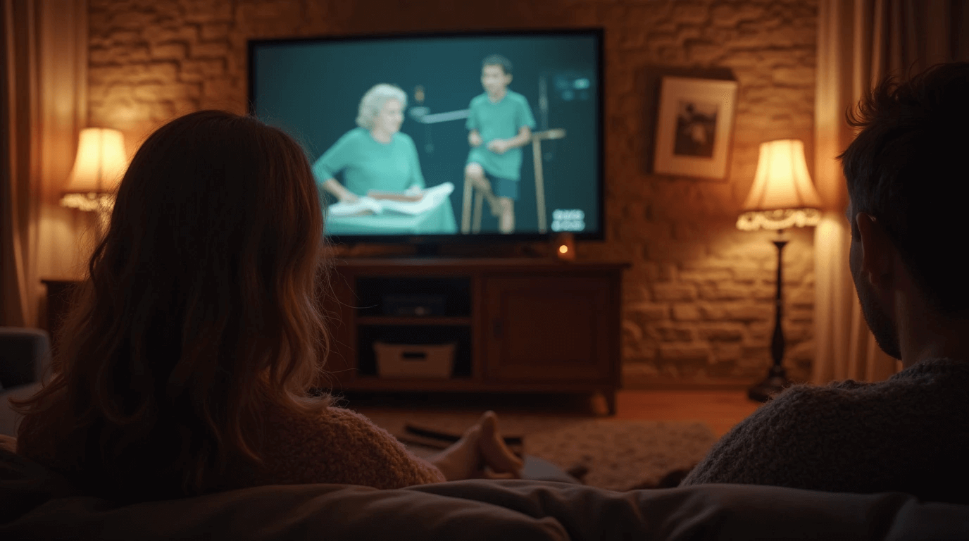 Затишний вечір із добрим кіно