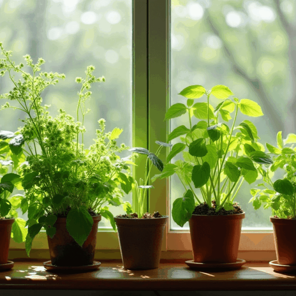 Як почати вирощувати трави на підвіконні