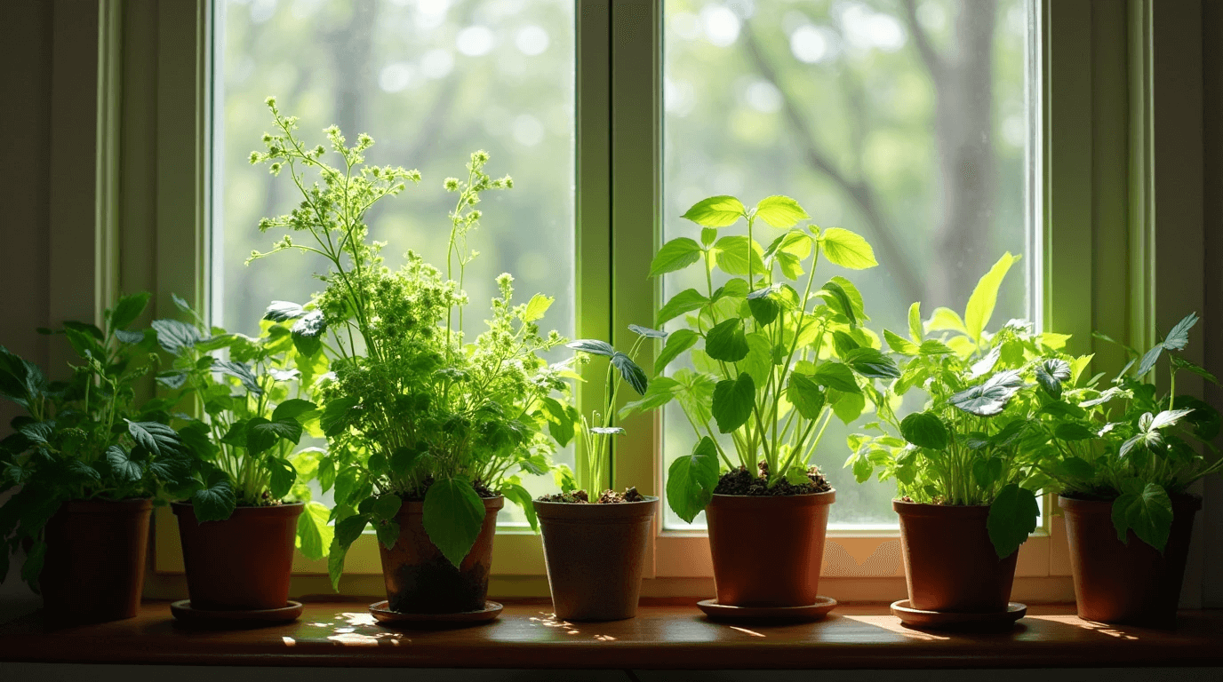 Як почати вирощувати трави на підвіконні: прості поради для старших людей