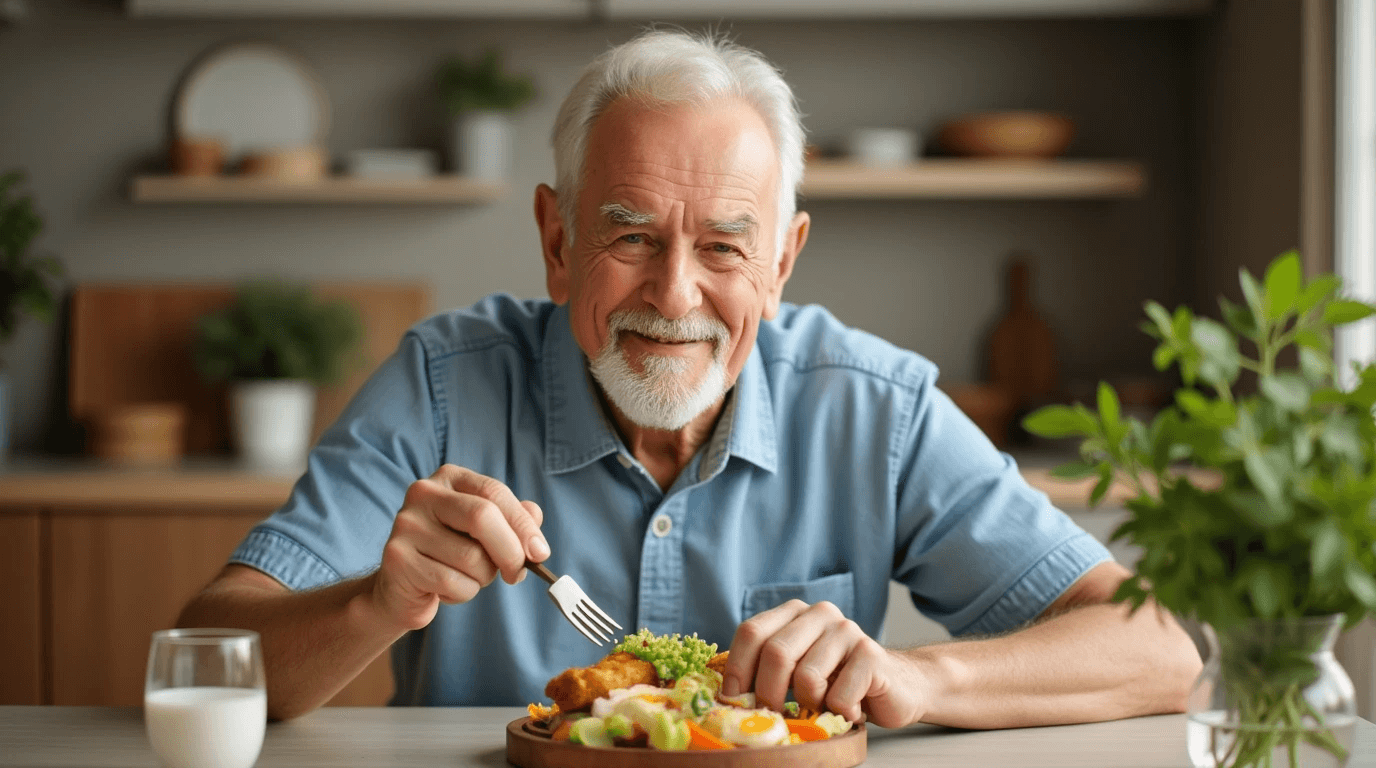 Як правильно харчуватись після 60-ти