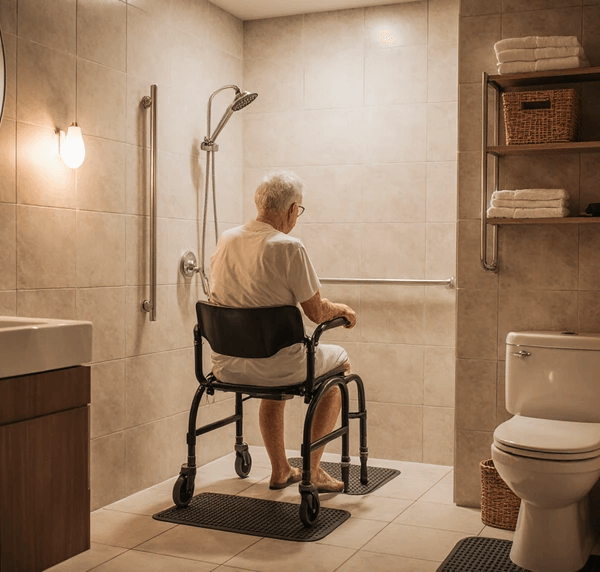 Як безпечно облаштувати ванну кімнату для людей похилого віку