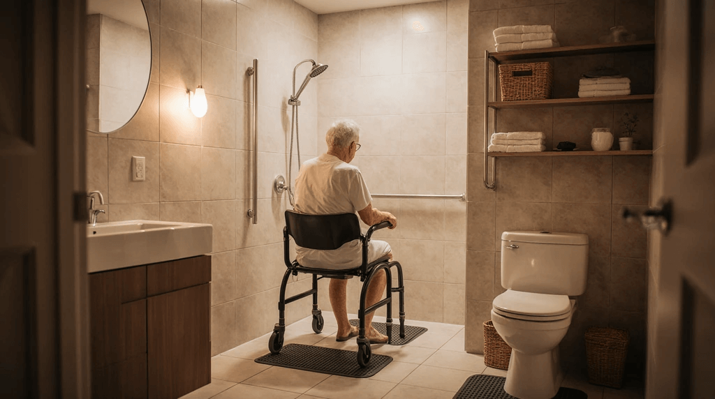 Як безпечно облаштувати ванну кімнату для людей похилого віку