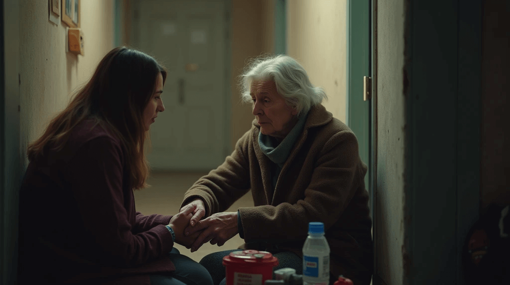 Підтримка для літніх людей під час сигналу повітряної тривоги