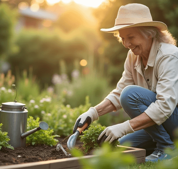 Садівництво для літніх: безпечна робота на городі без шкоди