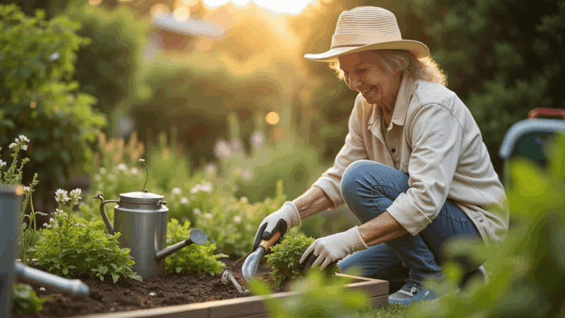 Садівництво як терапія: як працювати на городі без шкоди для суглобів