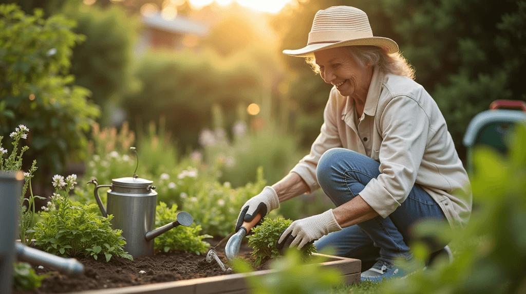 Садівництво для літніх: безпечна робота на городі без шкоди